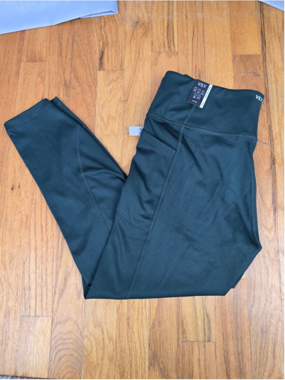 Women's Victoria's Secret VSX Leggings Size L Green